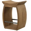 Reclaimed Elk Stool