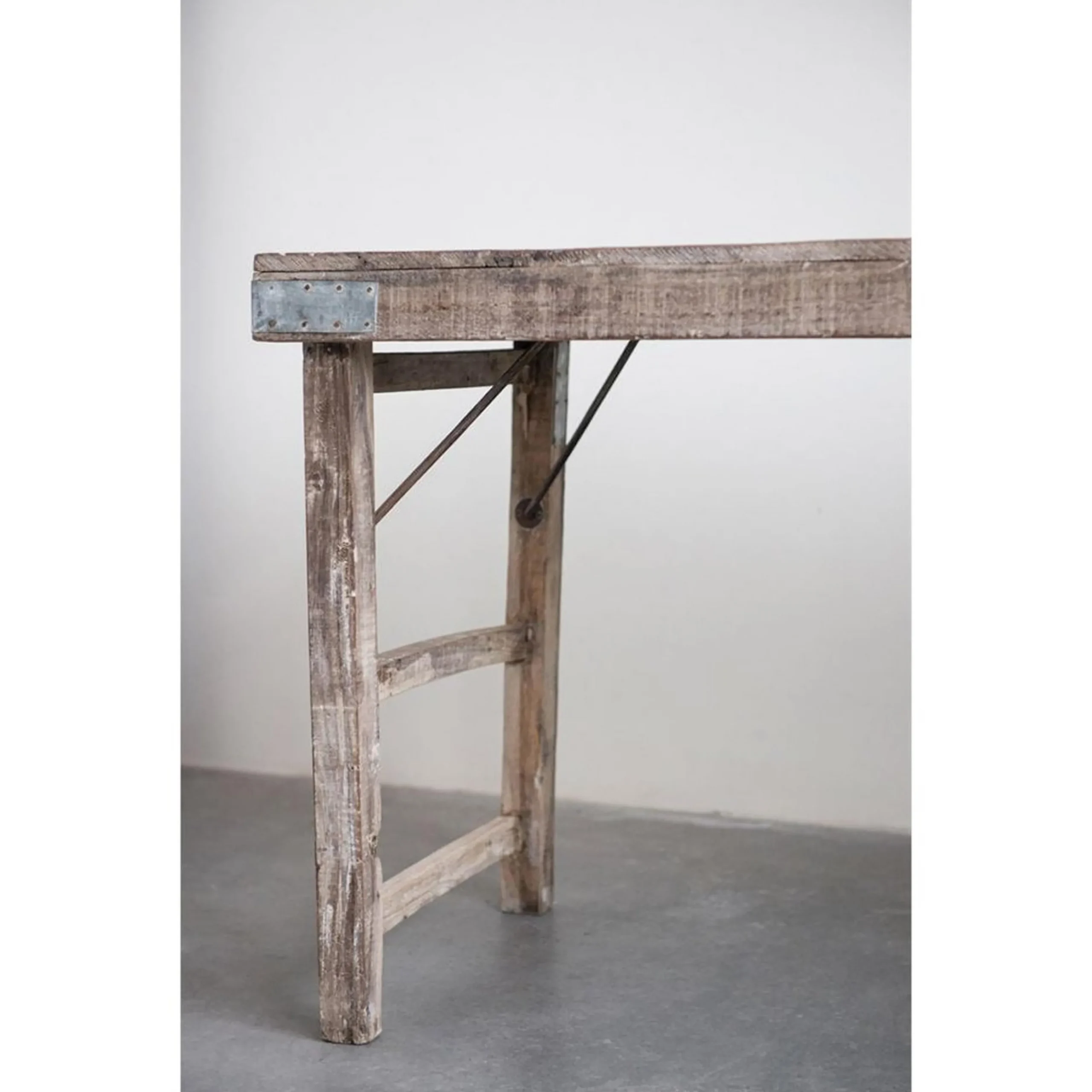 Reclaimed Rustic Console Table
