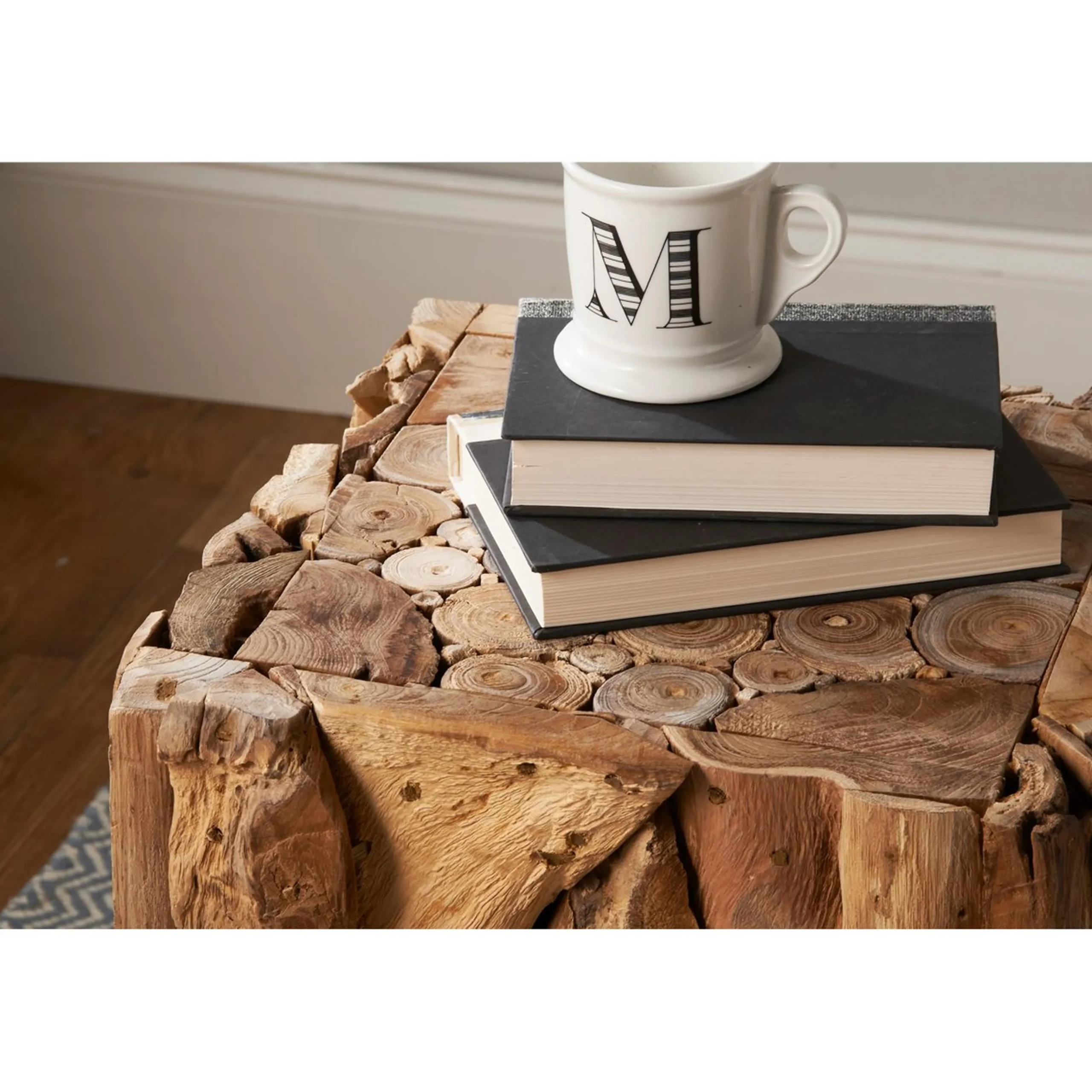 Reclaimed Teak End Table