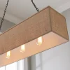 Rectangular Shade Island Chandelier