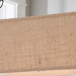 Rectangular Shade Island Chandelier