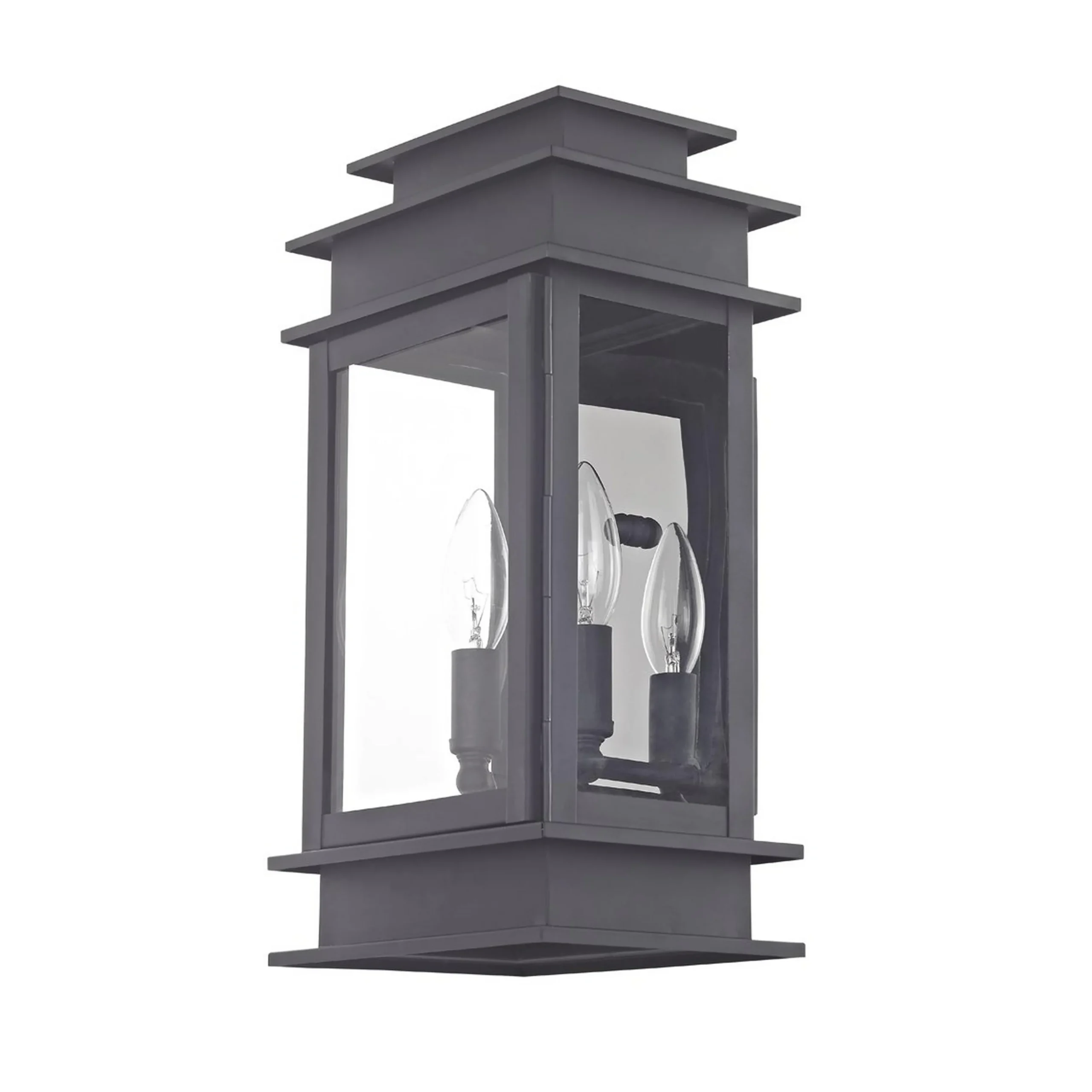 Rectangular Step Outdoor Sconce - Medium