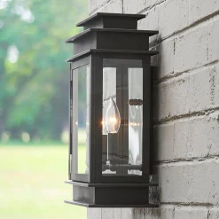 Rectangular Step Outdoor Sconce - Large