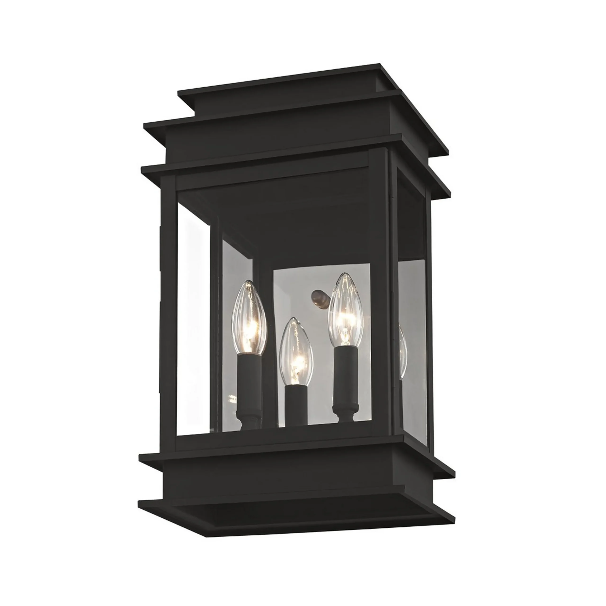 Rectangular Step Outdoor Sconce - Large