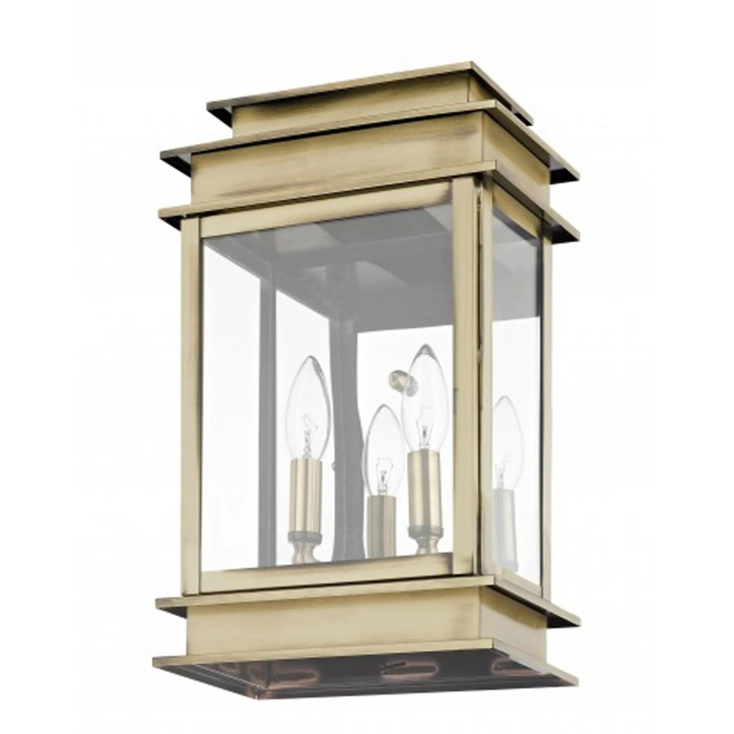 Rectangular Step Outdoor Sconce - Large