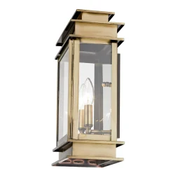 Rectangular Step Outdoor Sconce - Large