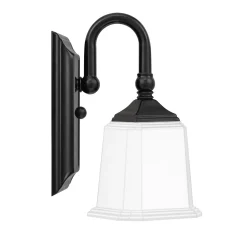 Refined Classic Sconce - Opal Glass