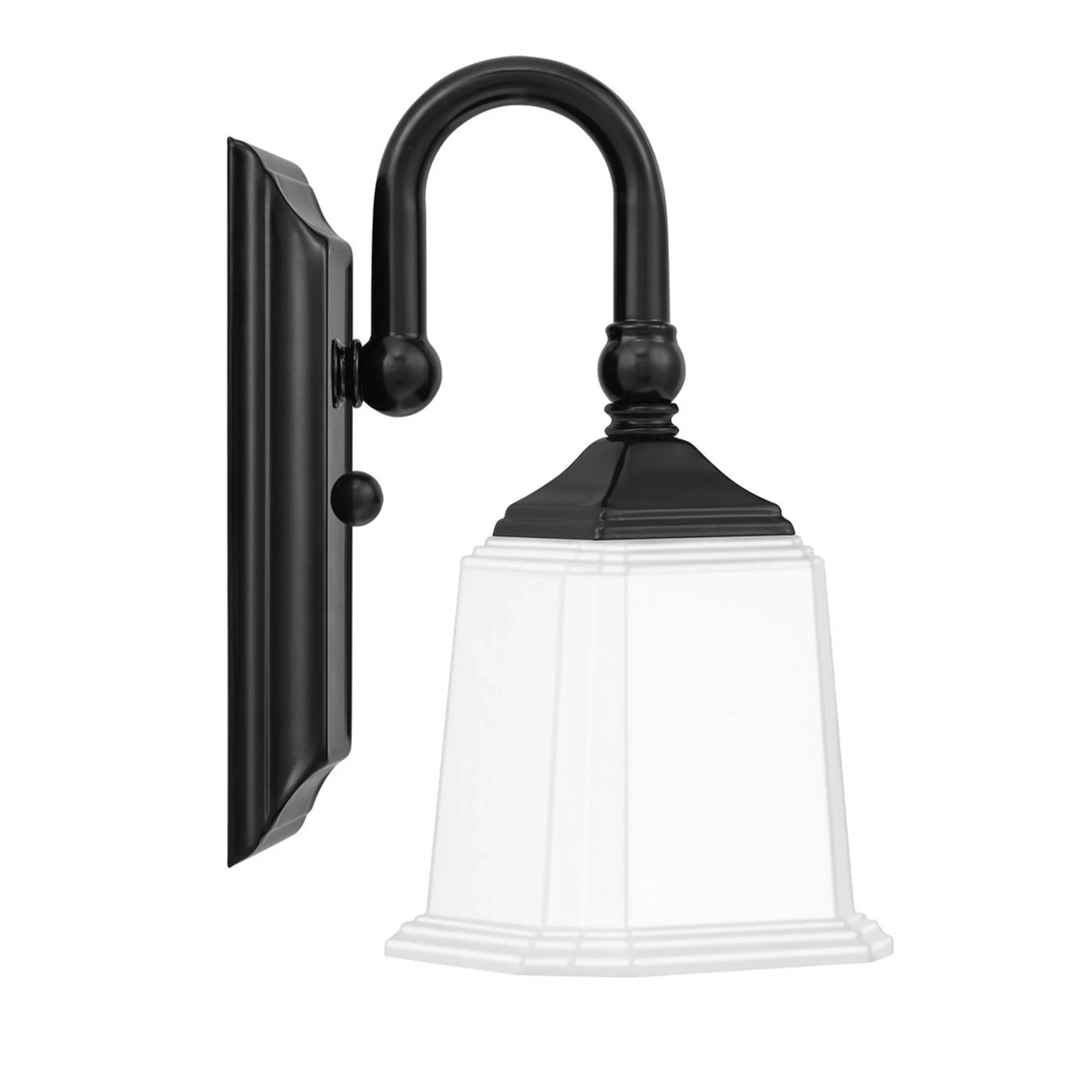 Refined Classic Sconce - Opal Glass
