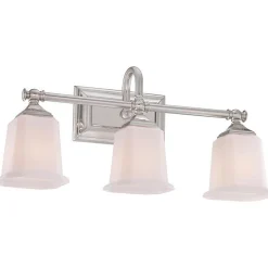 Refined Classic Vanity Light - 3 Light - Opal Glass