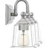 Refined Classic Vanity Light - 3 Light - Clear Glass