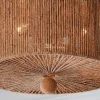 Refined Jute Drum Ceiling Light