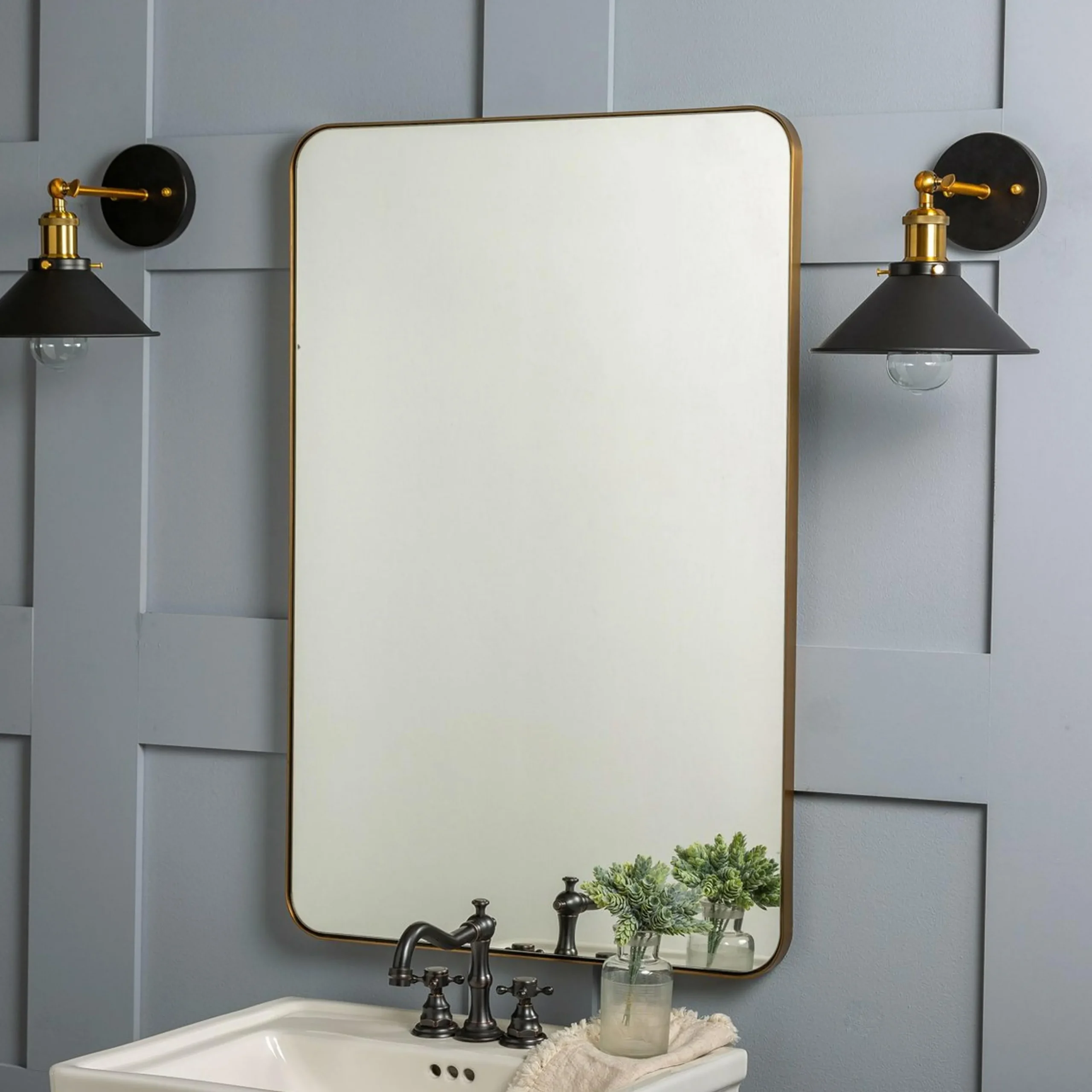 Refreshingly Rectangular Mirror