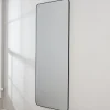 Refreshingly Rectangular Lean Mirror