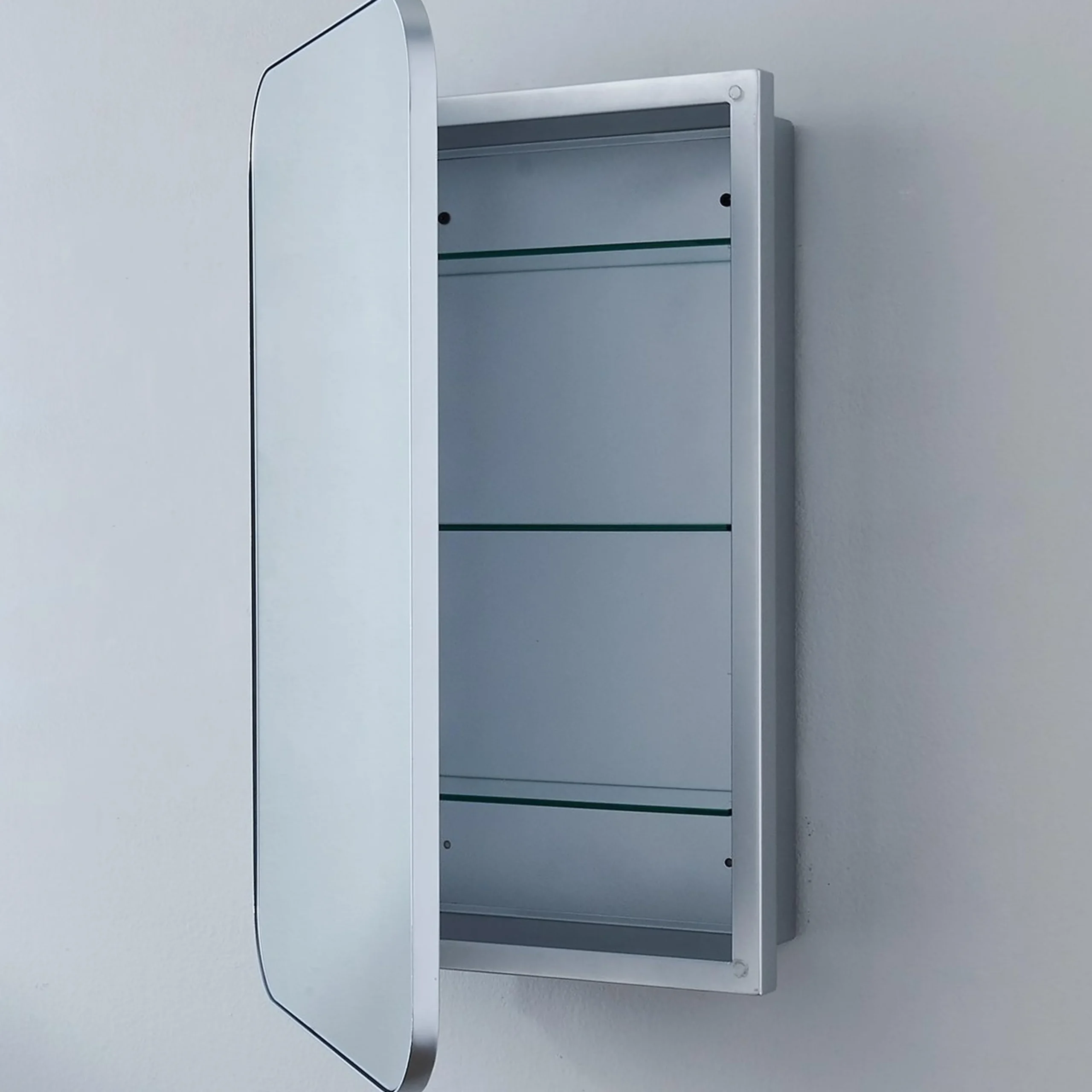 Refreshingly Rectangular Medicine Cabinet Mirror