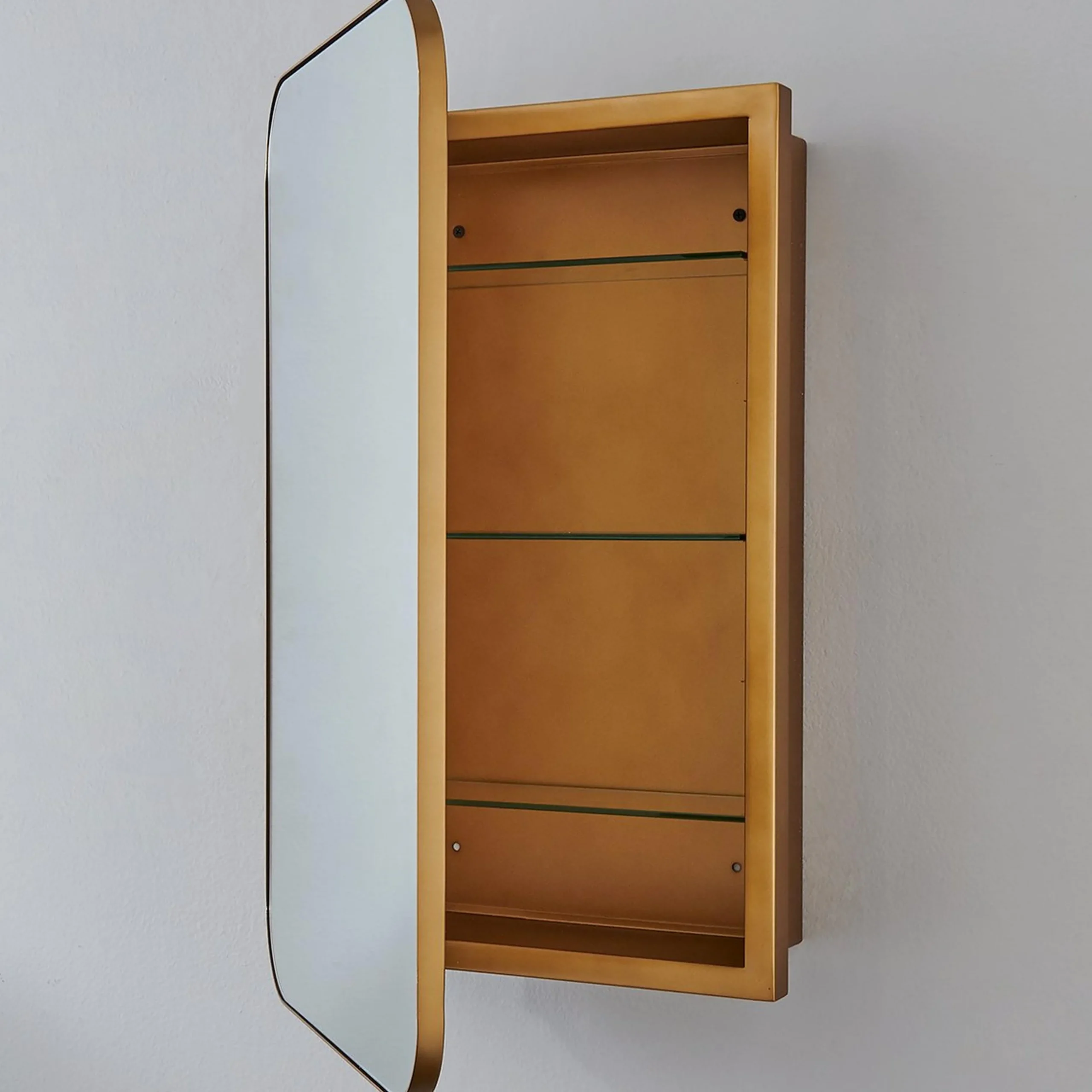 Refreshingly Rectangular Medicine Cabinet Mirror