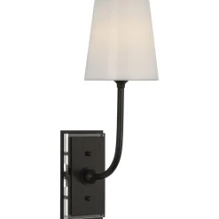 Regency Rechargeable LED Cordless Sconce - White Glass