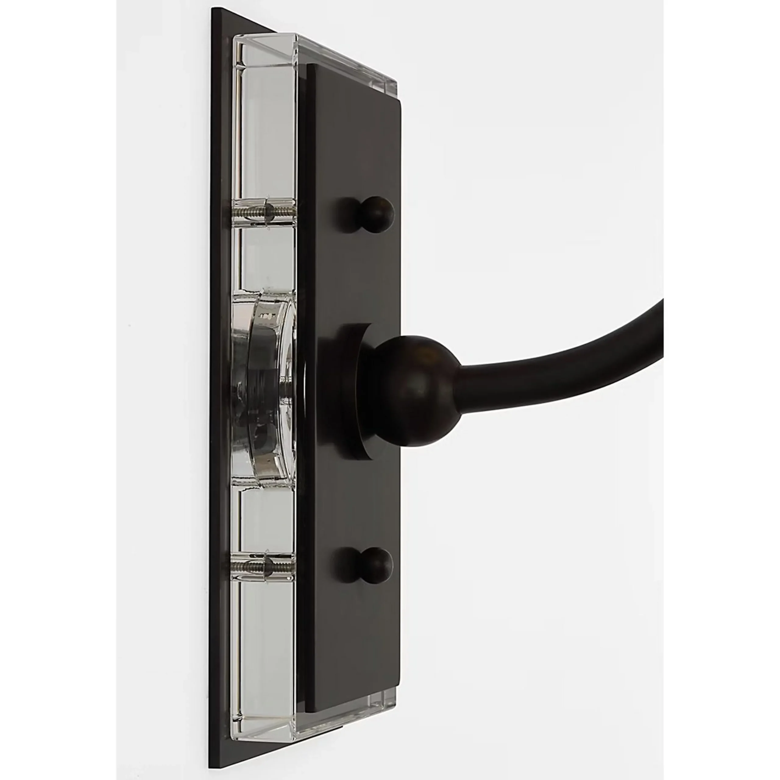 Regency Rechargeable LED Cordless Sconce - White Glass