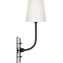 Regency Rechargeable LED Cordless Sconce - White Glass