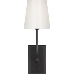 Regency Rechargeable LED Cordless Sconce - White Glass