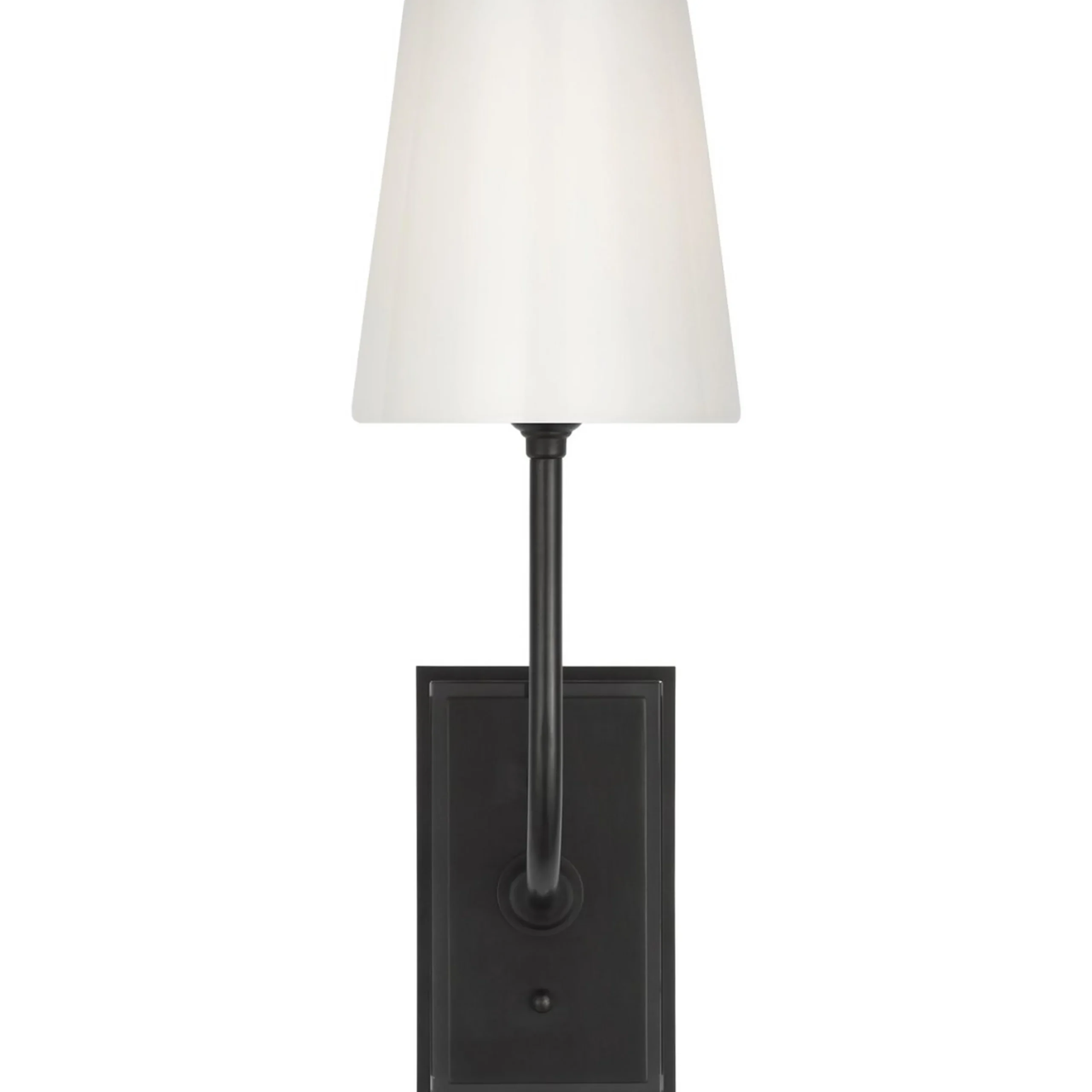 Regency Rechargeable LED Cordless Sconce - White Glass