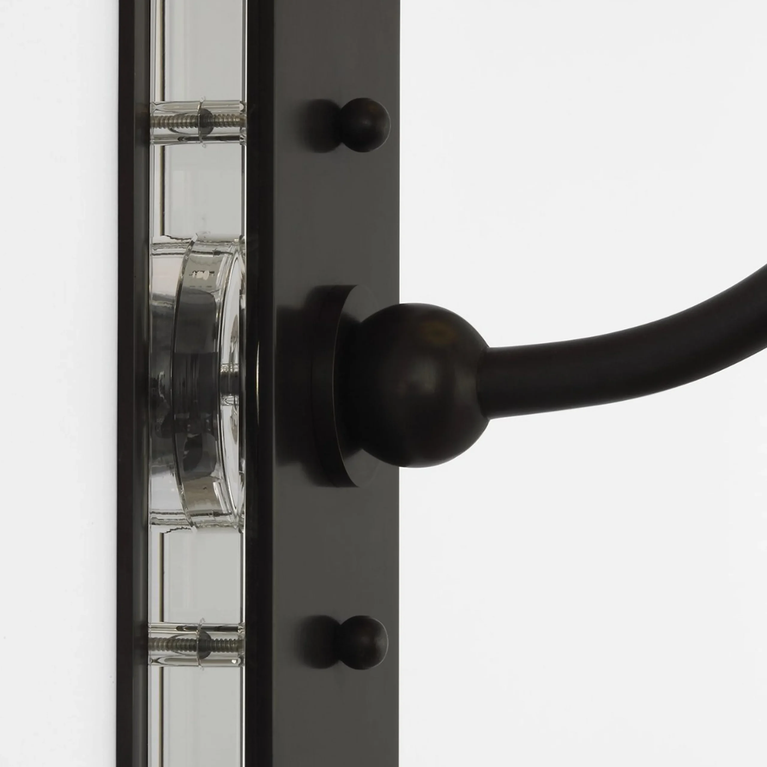 Regency Rechargeable LED Cordless Sconce - White Glass