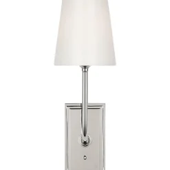 Regency Rechargeable LED Cordless Sconce - White Glass
