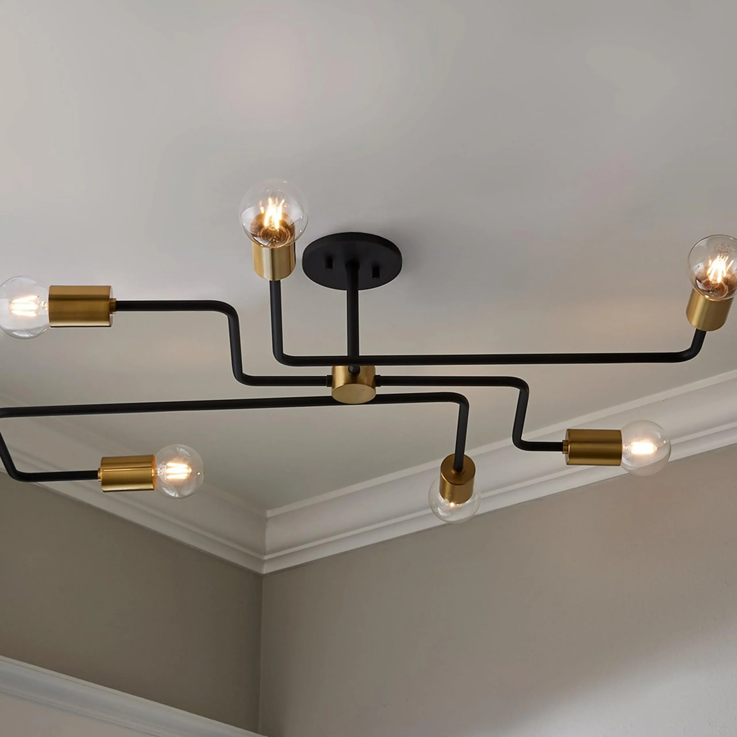 Replicas Semi-Flush Ceiling Light - Small