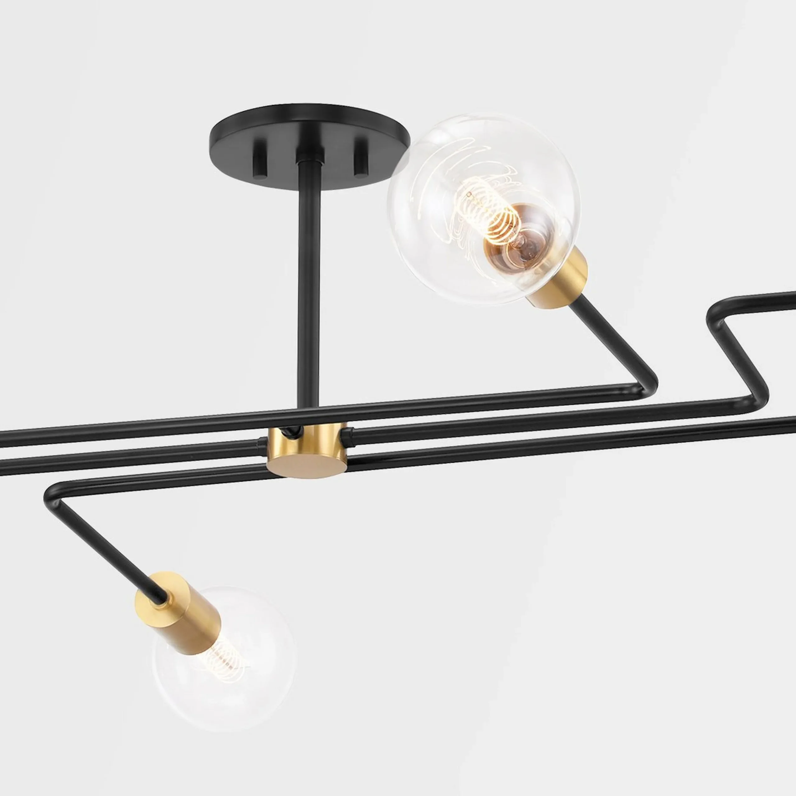 Replicas Semi-Flush Ceiling Light - Large