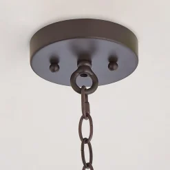 Reproduction Glass Cloche Pendant