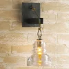 Reproduction Insulator Glass Sconce