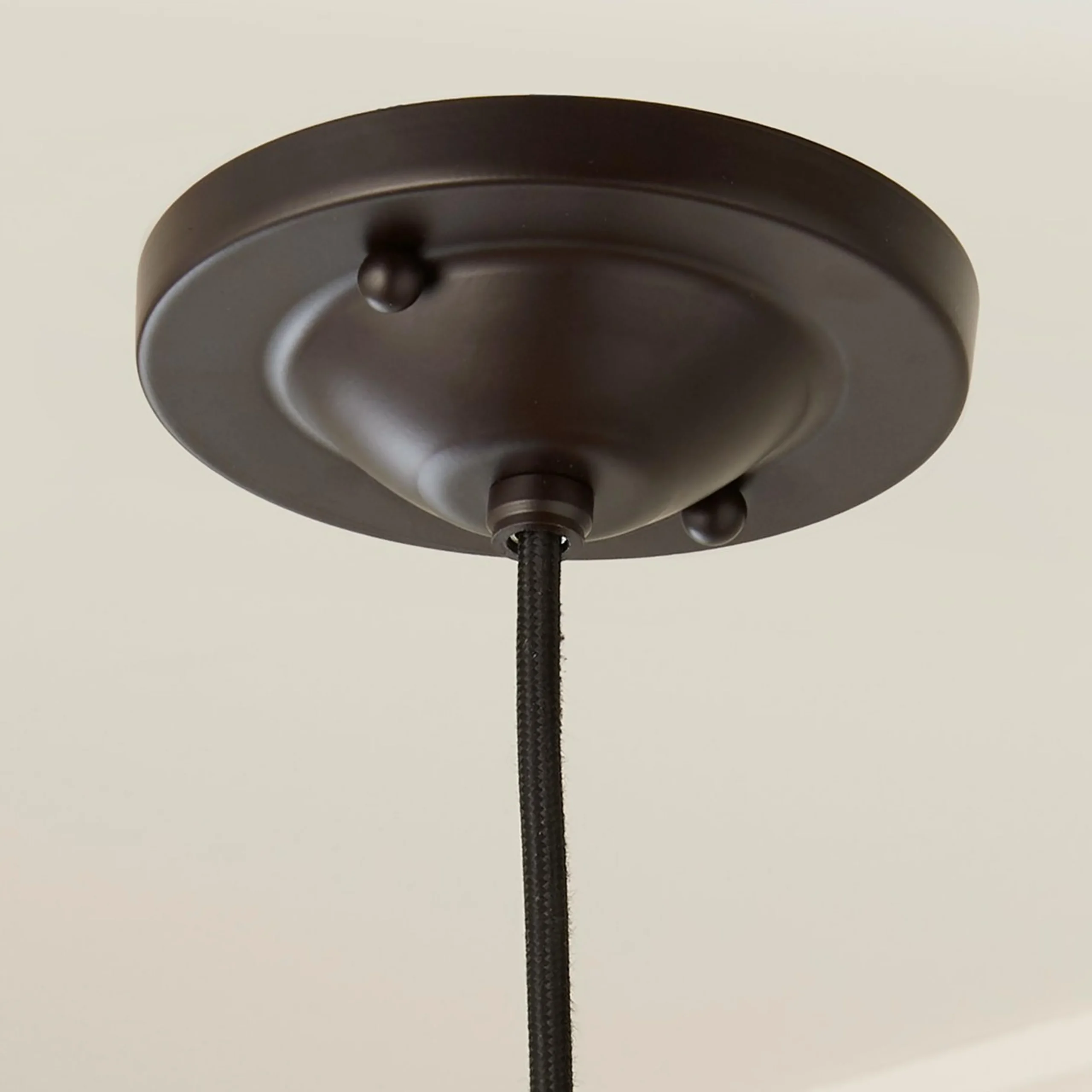 Ribbed Dome Mercury Glass Shade Pendant Light