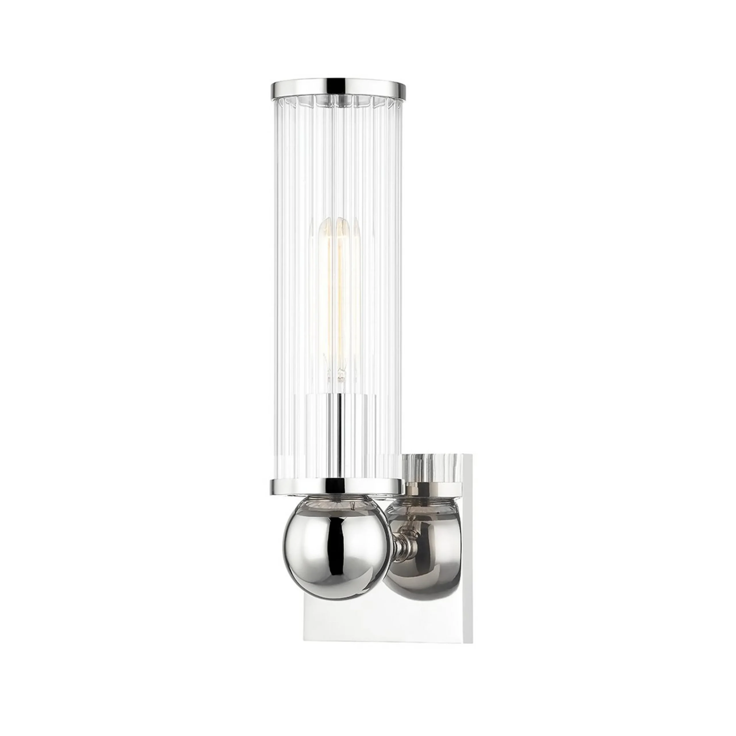 Ribbed Farria Bath Sconce