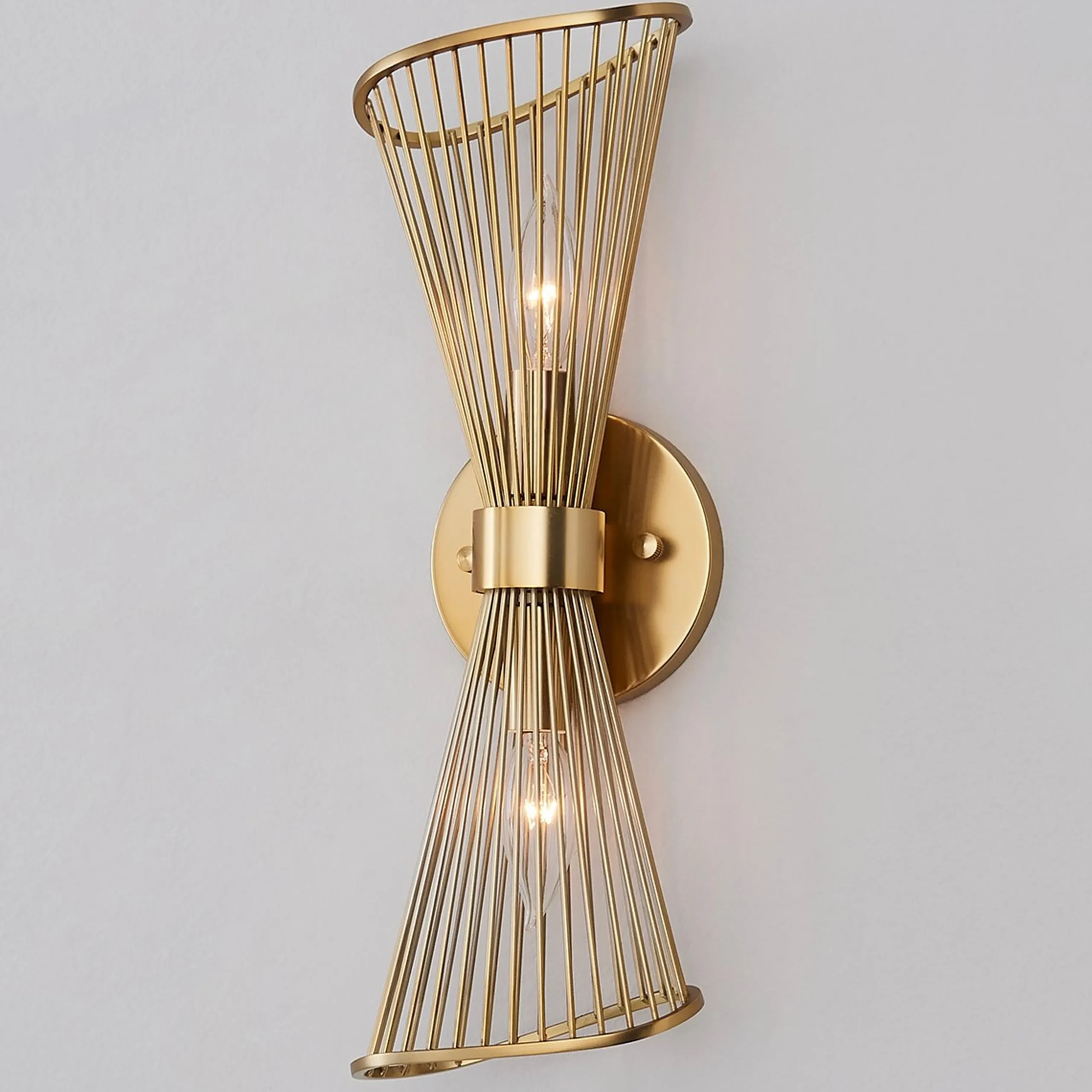 Ribbon Swirl Sconce