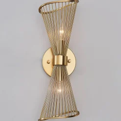 Ribbon Swirl Sconce