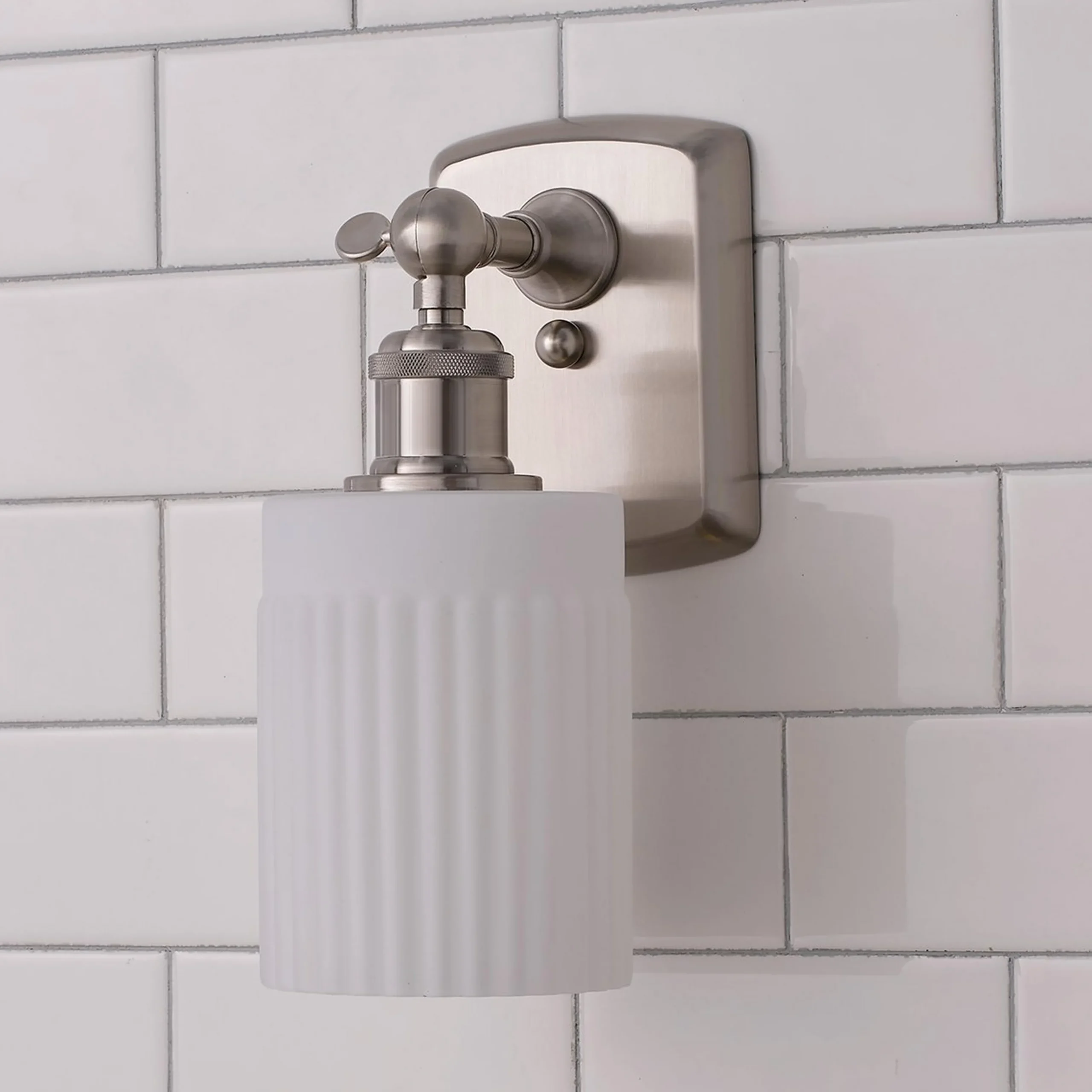 Ridged Austin Bath Sconce