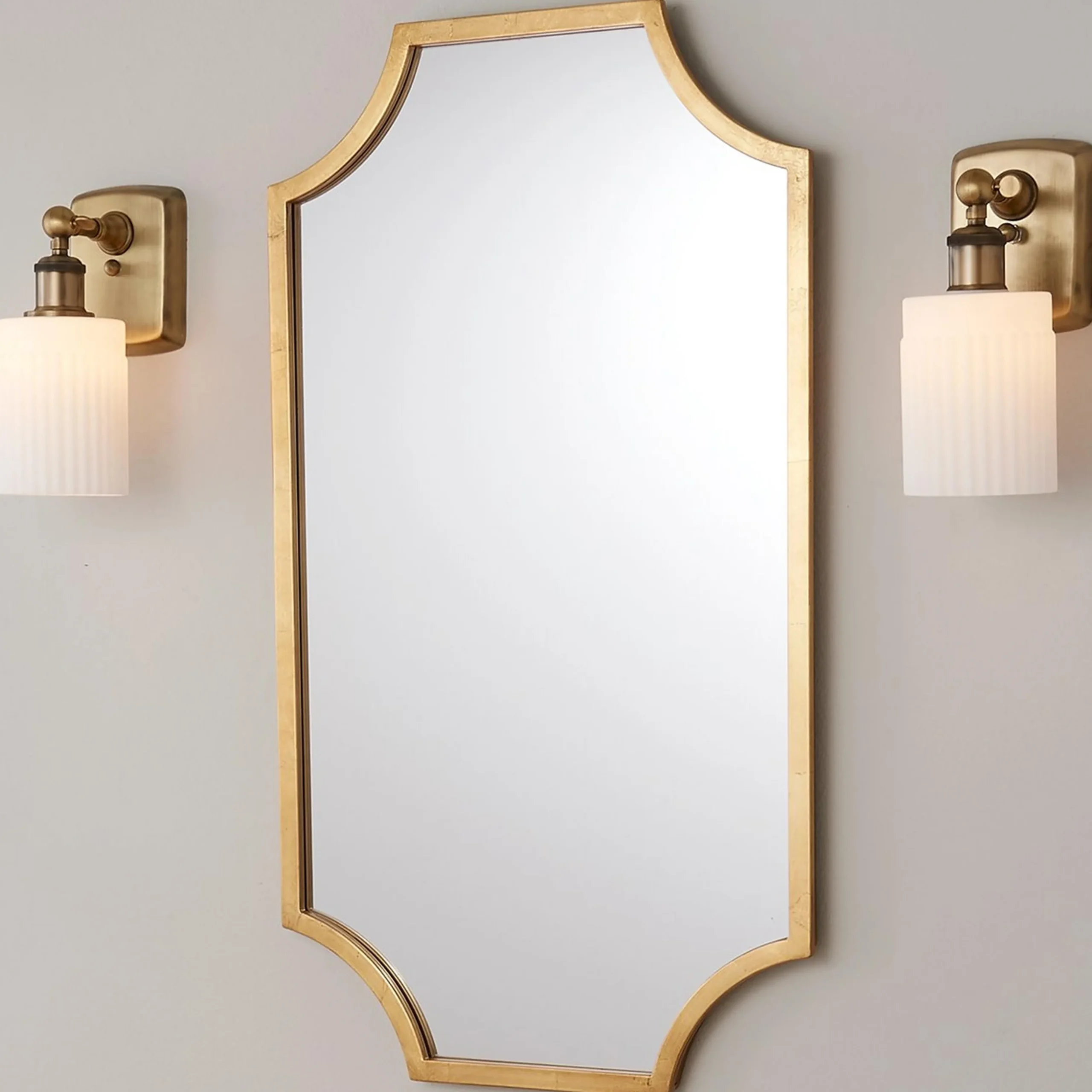Ridged Austin Bath Sconce