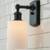 Ridged Austin Bath Sconce