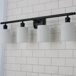 Ridged Austin Vanity Light - 4 Light