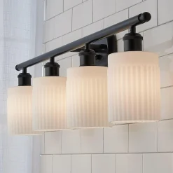 Ridged Austin Vanity Light - 4 Light