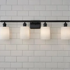 Ridged Austin Vanity Light - 4 Light