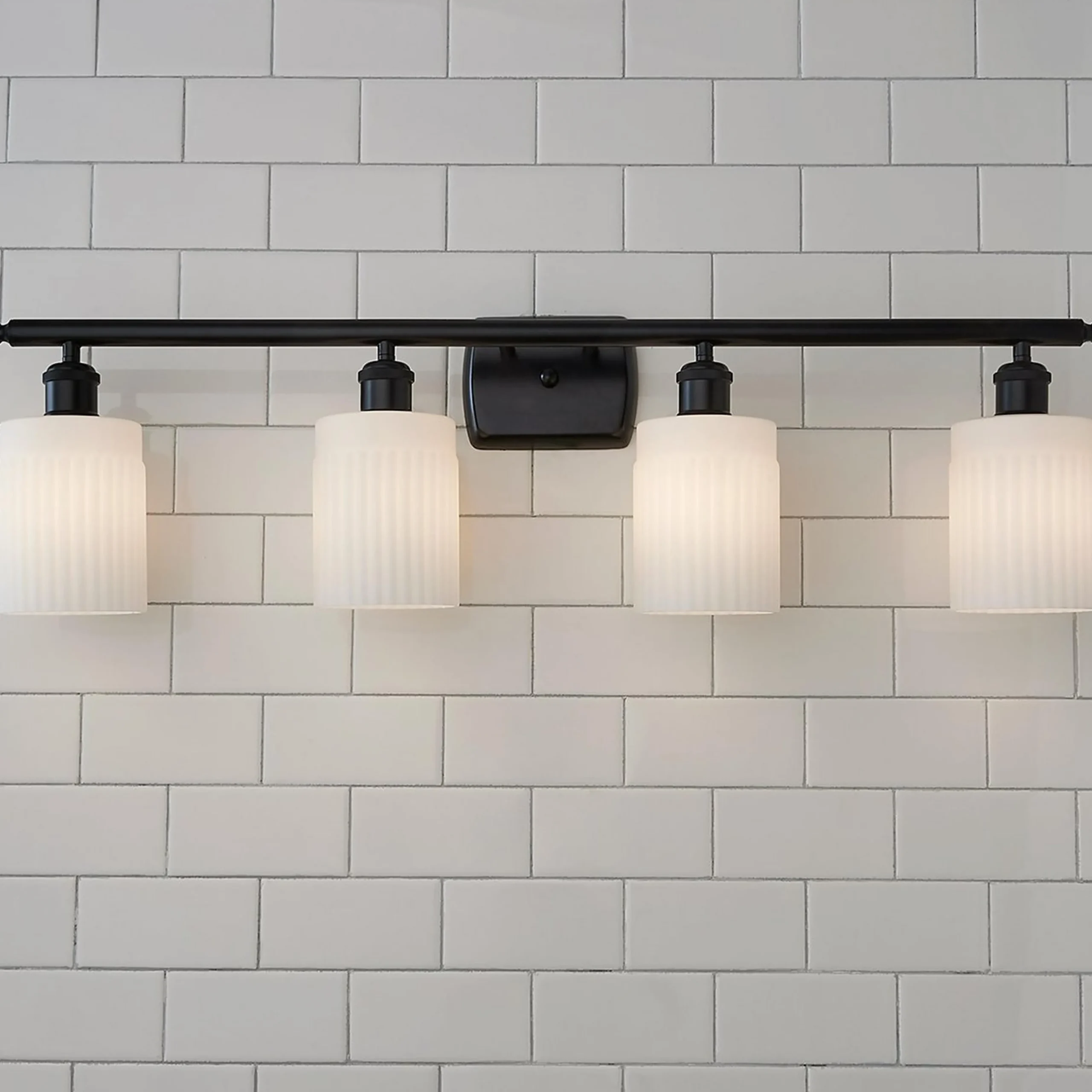 Ridged Austin Vanity Light - 4 Light