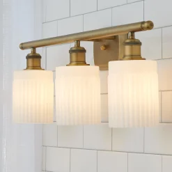 Ridged Austin Vanity Light - 3 Light