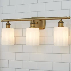 Ridged Austin Vanity Light - 3 Light