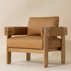 Riker Armchair - Top Grain Leather