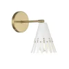 Rivet Studded Swing Arm Sconce