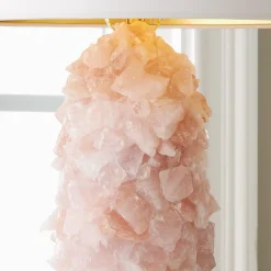 Rock Crystal Quartz Table Lamp