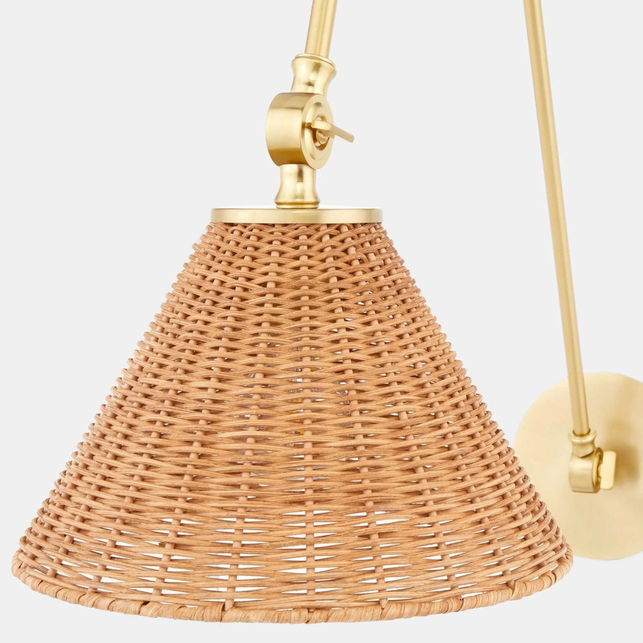 Rosa Swing Arm Sconce