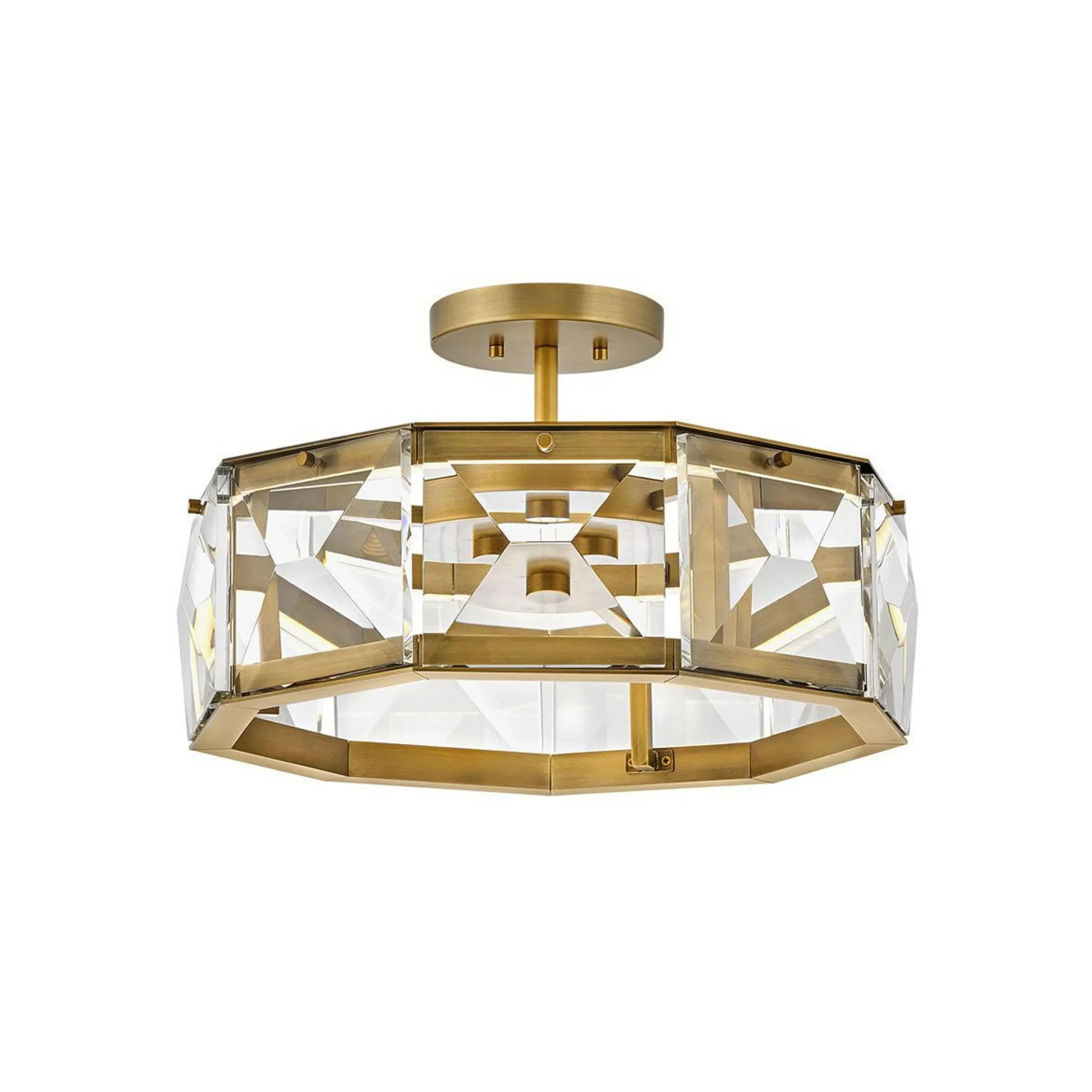 Rosalind LED Semi-Flush Ceiling Light
