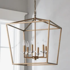 Roswell Openwork Lantern - 6 Light