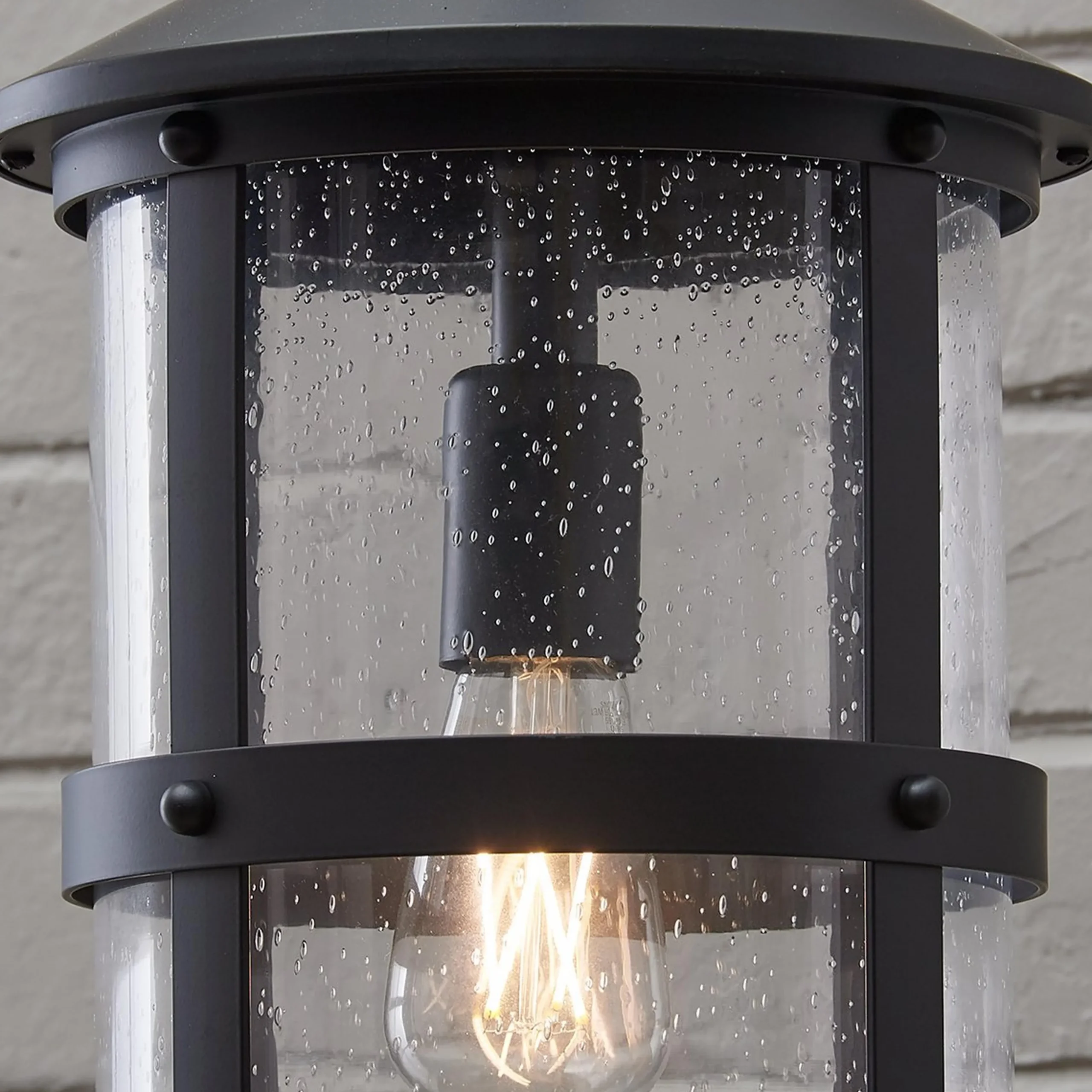 Rugged River Hanging Outdoor Lantern
